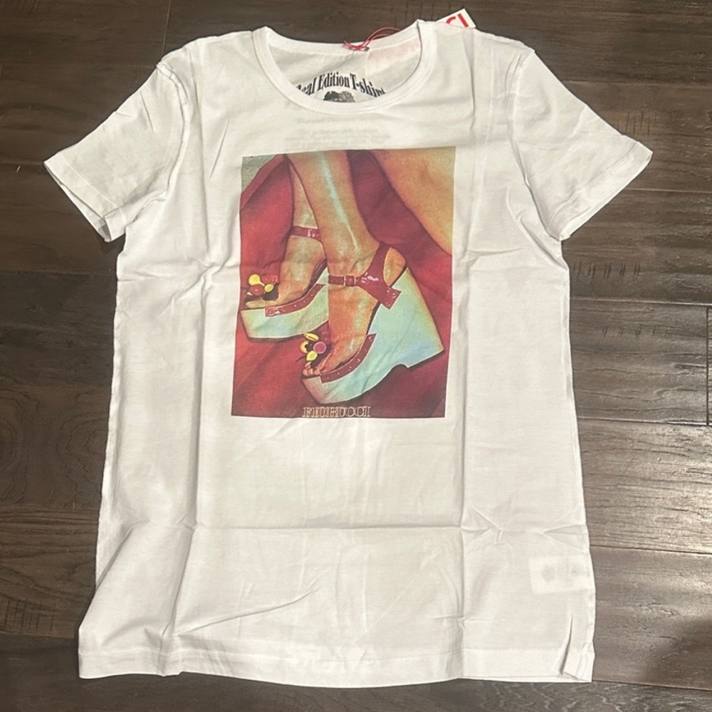 NWT Fiorucci Platform Shoes t shirt
